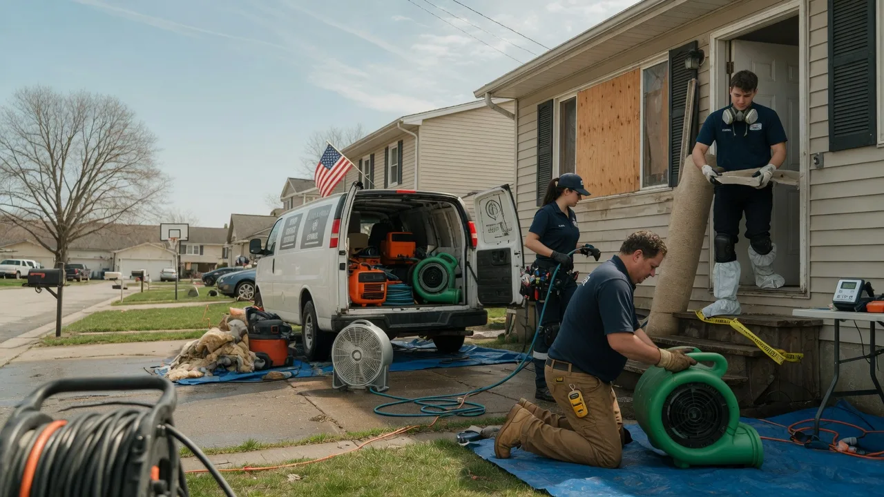 Water Damage Restoration in Somerville, OH near me